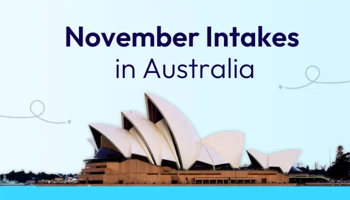 November Intakes in Australia